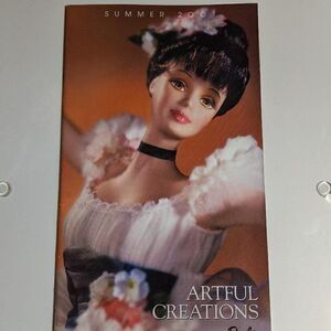 VINTAGE MATTEL Barbie Collectible by Mail Catalog - SUMMER 2001
